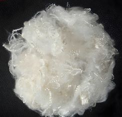 3Dx51mm Akrilik Staple Fiber Tam Sıkıcı Siyah Yumuşak Sahte kürk için