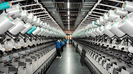 kaufen Umweltfreundliche, vielseitige, recycelte Nylonfaser 3Dx51mm, flache, halb stumpfe, unberührte Acryl-Stapelfaser online manufacture