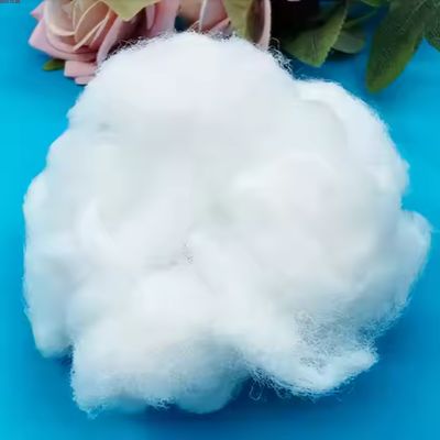 satın al Endüstriyel kumaşlar için yüksek dayanıklılıklı Nylon 66 Staple Fiber - 15D x 76mm online manufacture