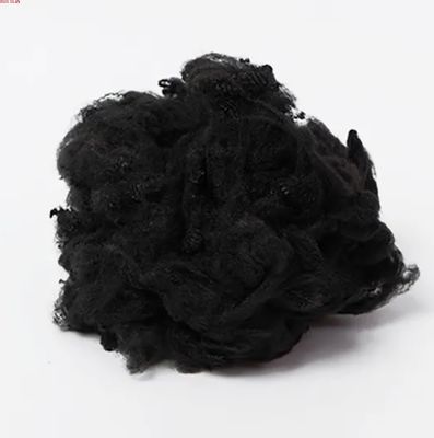 comprar Fibra de grampo acrílica preta fosca 3D crimpada × 32mm online manufacture