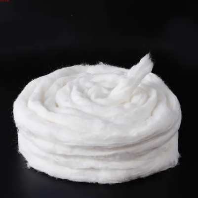 comprar Anti-distorção de fibras de poliéster reciclado de fibra de graxa cor branca para não tecido online manufacture