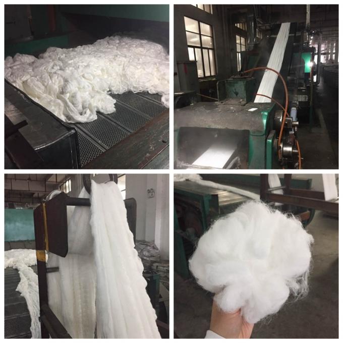 3D×64mm UV-Resistant Wool-Like Polyamide Fiber sample