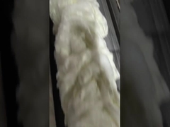 1.5Dx38mm สายใยสแตปเปิลแอคริลิกเท็กสติล virgin สําหรับหนังเทียม