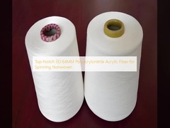 Top-Notch 3D 64MM Polyacrylonitrile Acrylic Fiber for Spinning Nonwoven