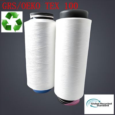 Полный тусклый GRS полиэфирные нитки яркая POY нить 30-600D 36-576F