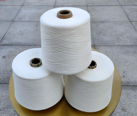 Raw White Anti-Pilling 100% Acrylic Fiber Yarn 2D × 51mm