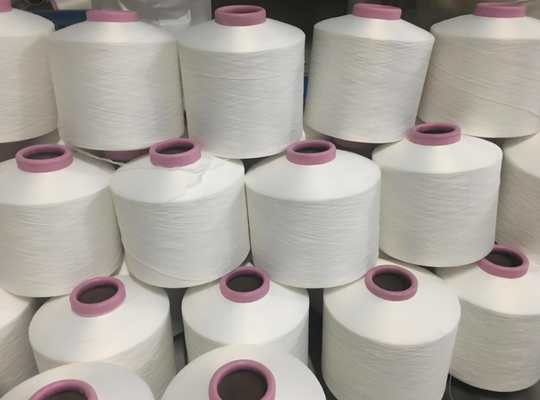 Polyester DTY Yarn 150D/48F - Semi-Dull Raw White