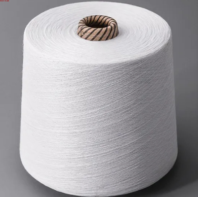GRS Certified Recycled Nylon 6 Fiber 8Dx88mm White For Sustainable Textiles