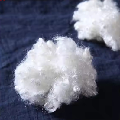 Polyester Fiber 4D×51mm Solid Staple Fiber for Filling