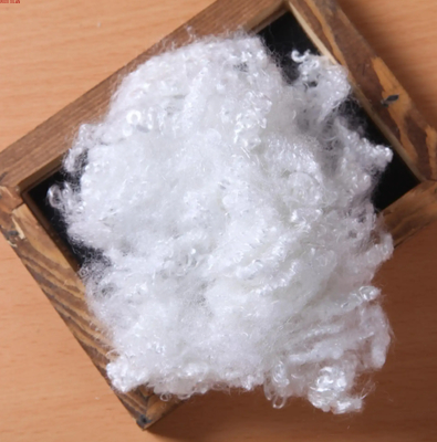 Textile Grade Acrylic Fiber 25MM To 51MM Semil-Dull For Filling