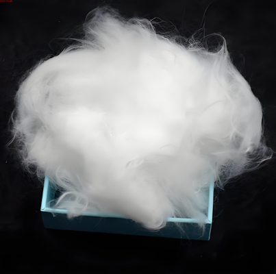Virgin Synthetic Polyester Fiber Siliconized for Filling Applications