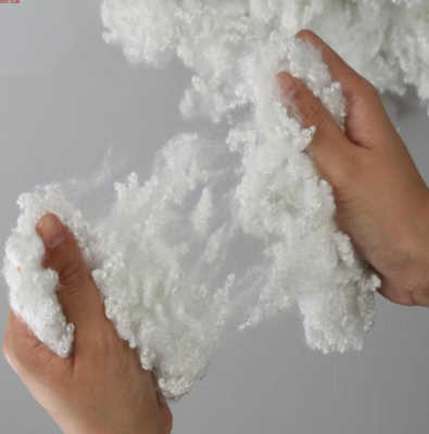 Eco Friendly Siliconized Polyester Fiber Filling Virgin Recycled