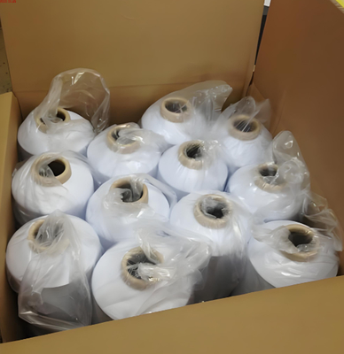 Textile Grade Recycled Polyester Drawn Textured Yarn for Fabric Knitting