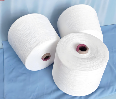Virgin Polyester Staple Fiber 1.5D 38mm Semi Dull Raw White