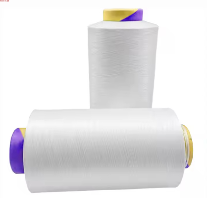 150D/144F Polyester FDY Yarn Raw White for Knitting Weaving