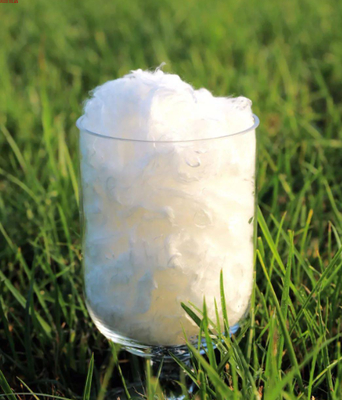 100% Polyester White 1.5D*38mm Solid Polyester Staple Fiber