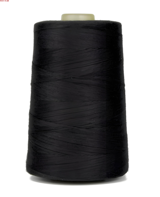 GRS Certified Nylon 66 Fiber 2D Semi-Dull Black Recycled