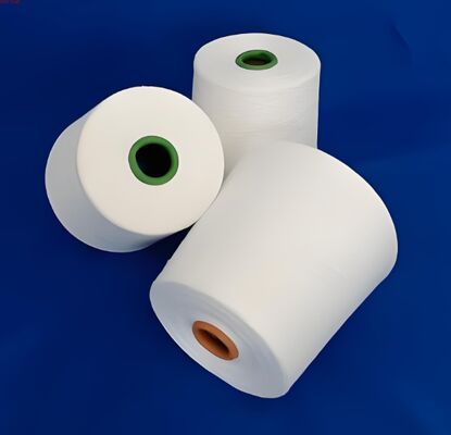 3D x 64mm Bright White Acrylic Staple Fiber For Knitting