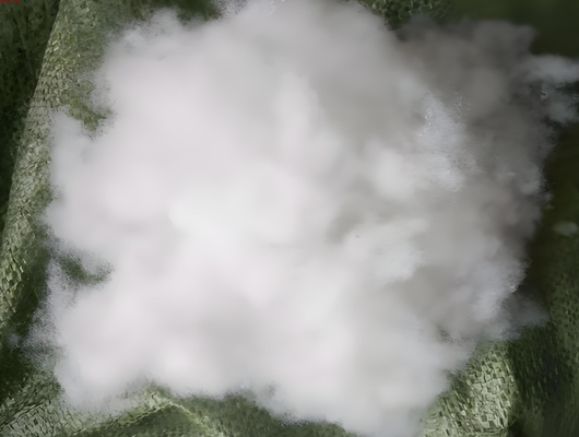 Nylon 6/66 Staple Fiber 6D x 64mm Semi-Dull / Hollow / Crimped for Blending