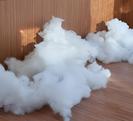 Polyester-FDY-Garn 75D/36F Halbdunkel, rohweiß, AA-Qualität